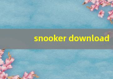 snooker download